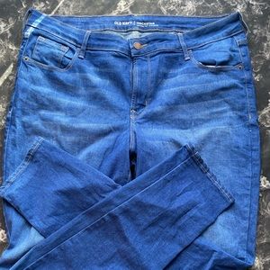 Old navy rockstar mid rise jeans
